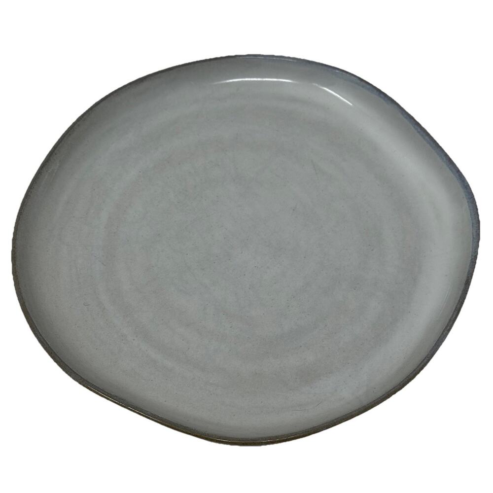 Hearth & Hand with Magnolia Light Grey Stoneware Luncheon Salad Plate 8.5”